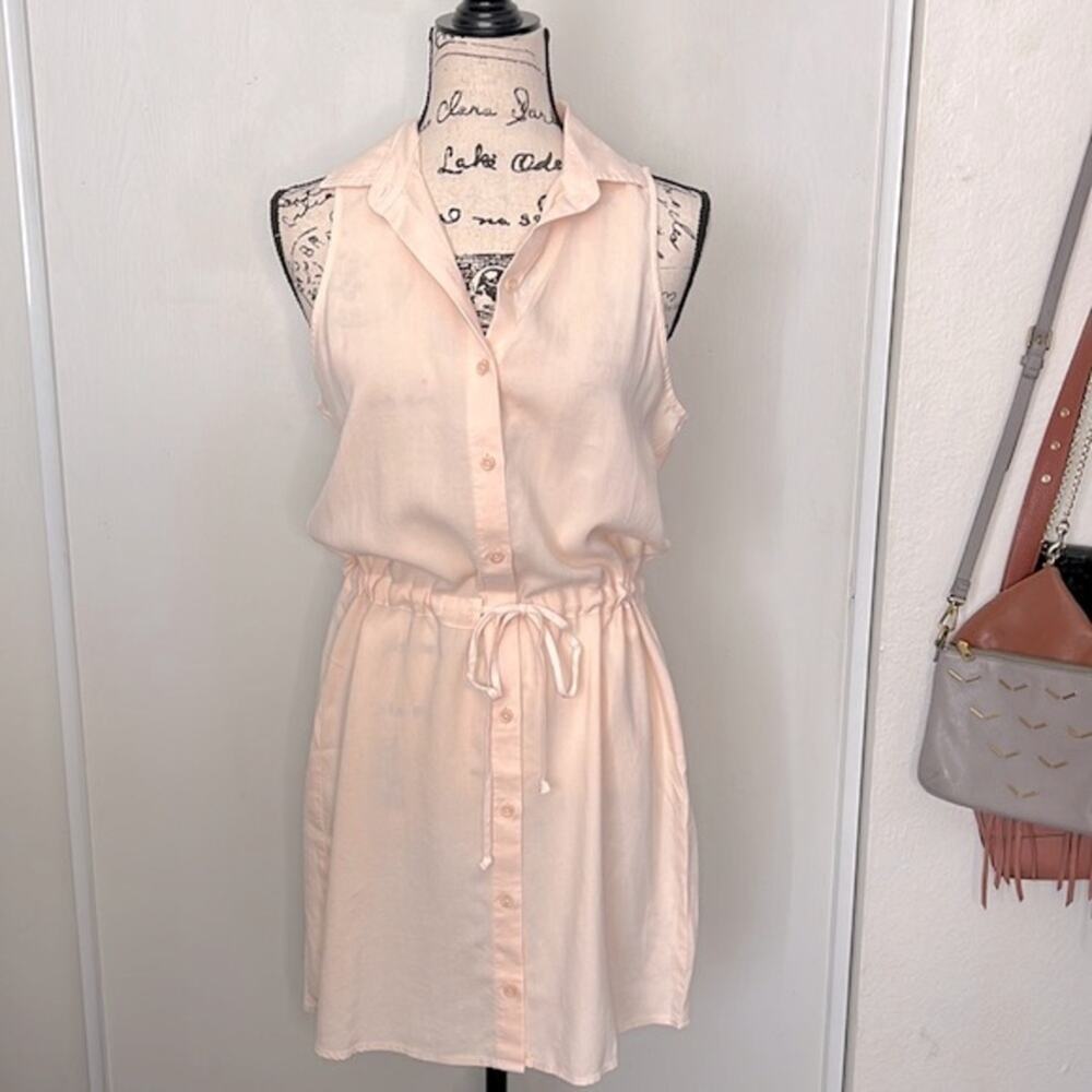 NEW! Cloth & Stone Sleeveless Button-Down Mini Dress Size Small